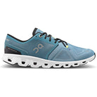On Cloud X 3 - Men's Pewter White Shoe Deals Outlet
