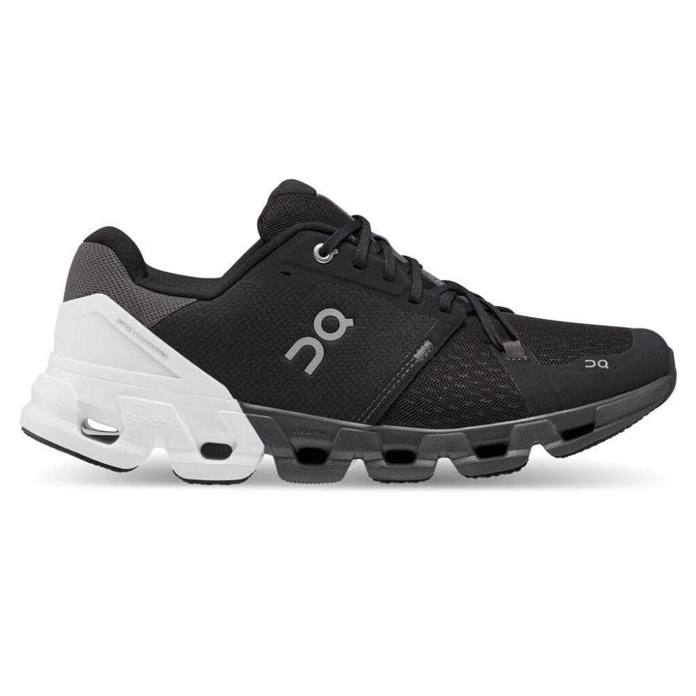 On Cloudflyer 4 - Men's Black | White Shoe Deals Outlet