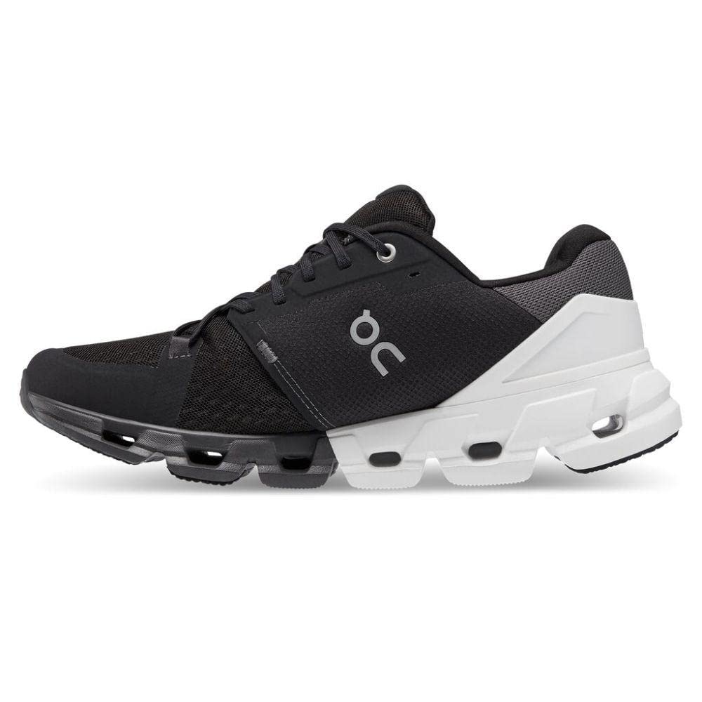 On Cloudflyer 4 - Men's Black | White Shoe Deals Outlet