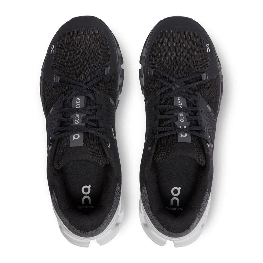 On Cloudflyer 4 - Men's Black | White Shoe Deals Outlet