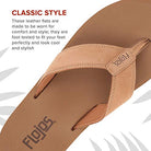 Flojos Cole 2.0 - Men's Tan Shoe Deals Outlet