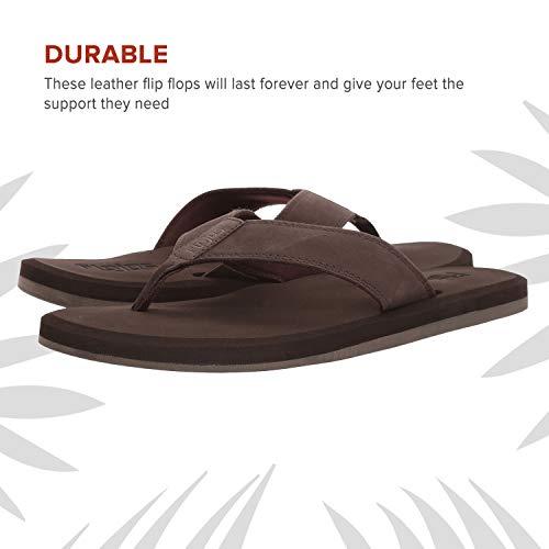 Flojos Cole 2.0 - Men's Dark Brown Shoe Deals Outlet