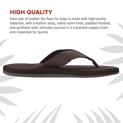 Flojos Cole 2.0 - Men's Dark Brown Shoe Deals Outlet