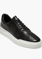 Cole Haan GrandPro Rally Laser Cut Low Top Black 9 M 192004647708 Shoe Deals Outlet