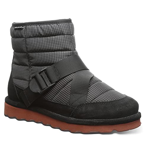 BEARPAW Connor Boots - Men's Black Shoe Deals Outlet