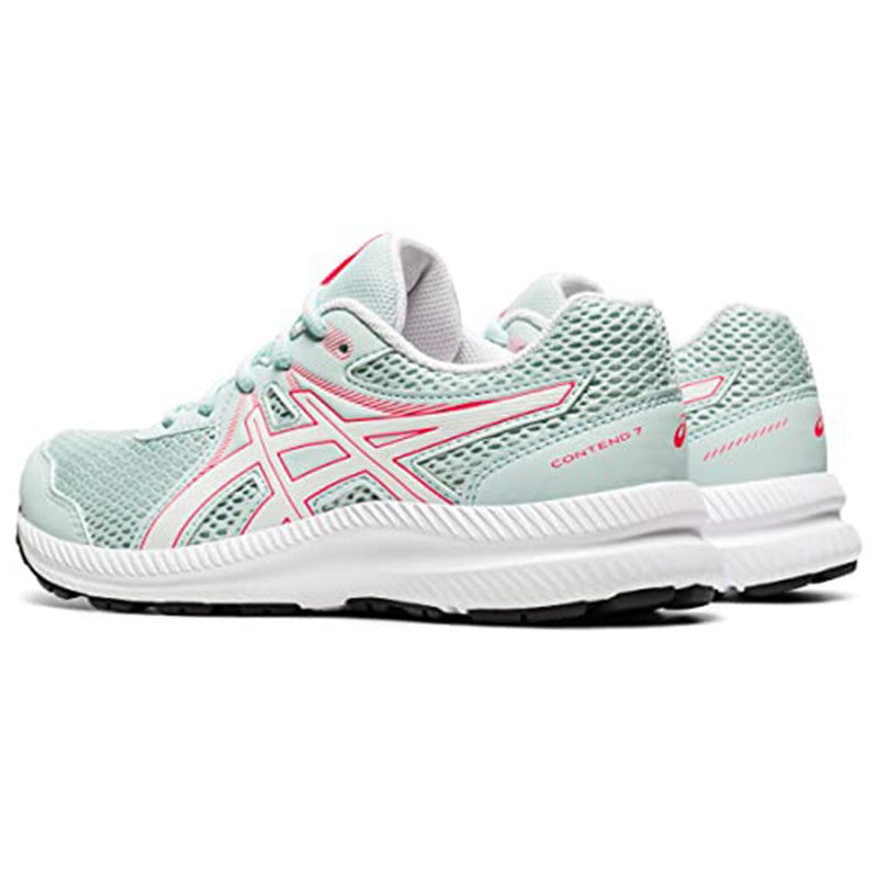 ASICS Contend 7 - Kids Aqua Angel/White Shoe Deals Outlet