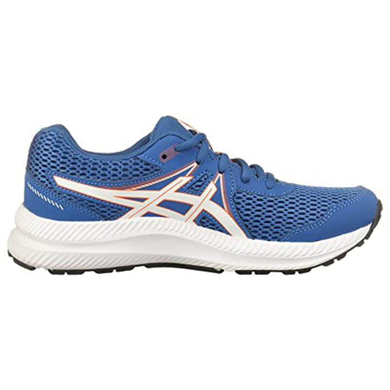 ASICS Contend 7 - Kids Reborn Blue/White Shoe Deals Outlet