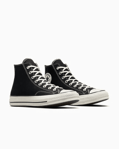 Converse Chuck 70 Canvas Black / Black / Egret Men's 5 / Women's 7 M 888755675182 Shoe Deals Outlet
