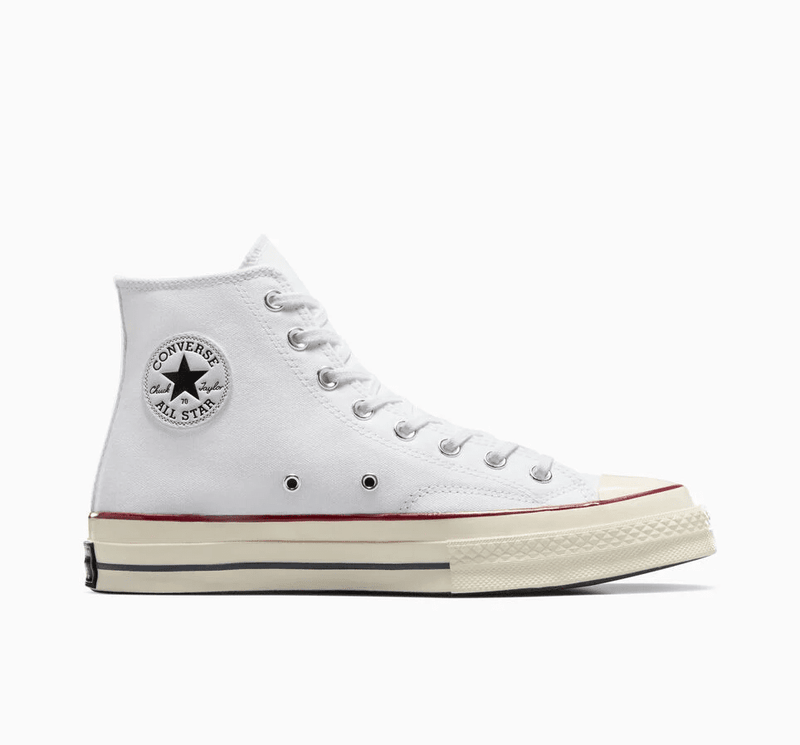 Converse Chuck 70 Canvas White / Garnet / Egret Men's 4 / Women's 6 M 888755676547 Shoe Deals Outlet