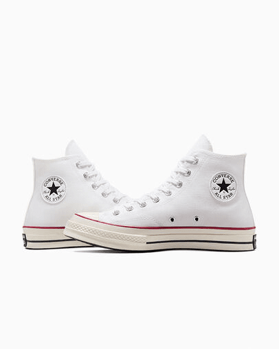 Converse Chuck 70 Canvas White / Garnet / Egret Men's 4 / Women's 6 M 888755676547 Shoe Deals Outlet