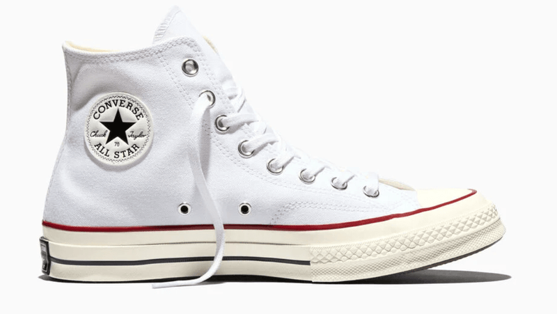 Converse Chuck 70 White / Garnet / Egret Men's 12 / Women's 14 M 888755676479 Shoe Deals Outlet