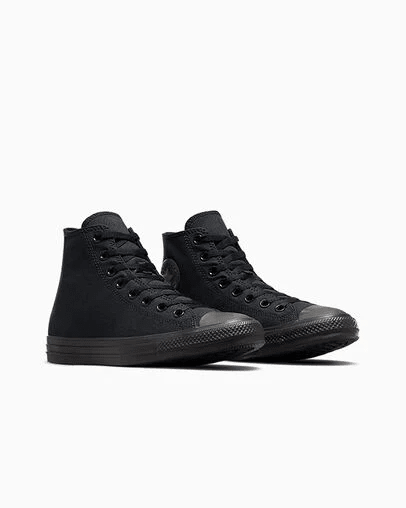 Converse Chuck Taylor All Star Canvas Black Monochrome 6.5 M 886952779764 Shoe Deals Outlet