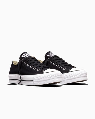 Converse Chuck Taylor ALL Star Lift Black / White / White 7.5 M 888755279106 Shoe Deals Outlet