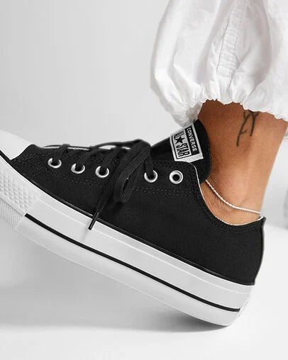 Converse Chuck Taylor ALL Star Lift Black / White / White 7.5 M 888755279106 Shoe Deals Outlet