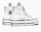 Converse Chuck Taylor All Star Lift Platform Hi White / Black / White 5 M 888755504369 Shoe Deals Outlet
