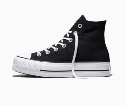 Converse Chuck Taylor All Star Lift Platform Hi White / Black / White 5 M 888755504369 Shoe Deals Outlet