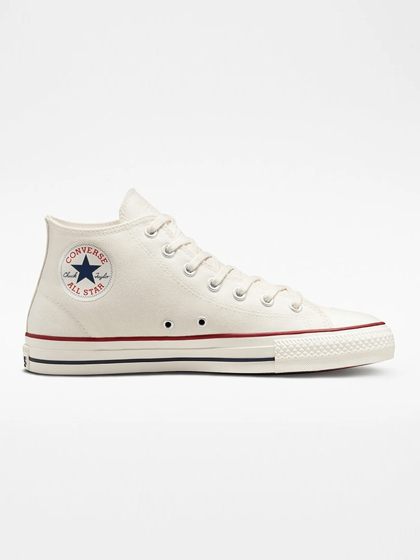 Converse Chuck Taylor All Star Pro Cut Egret / Red / Clematis Blue Men's 13 / Women's 15 M 194433643498 Shoe Deals Outlet
