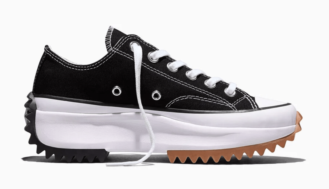 Converse Run Star Hike Ox White / Black / Gum Men's 7 / Women's 8.5 M 194432341692 Shoe Deals Outlet