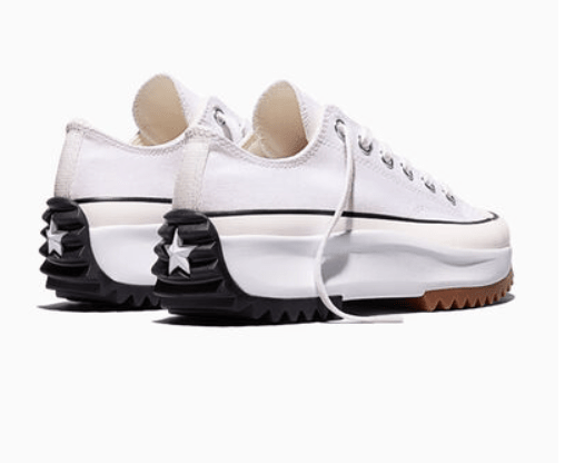 Converse Run Star Hike Ox White / Black / Gum Men's 7 / Women's 8.5 M 194432341692 Shoe Deals Outlet