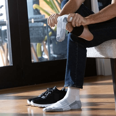 CopperFit Unisex Arch Relief Support Wrap Black OSFA 754502049103 Shoe Deals Outlet