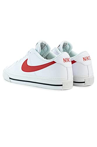 Nike Court Legac Next Nature - Men's White/University Red - black Shoe Deals Outlet