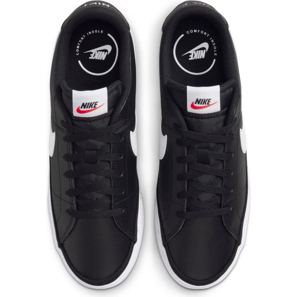 Nike Court Legacy Next Nature - Men's Black White Shoe Deals Outlet