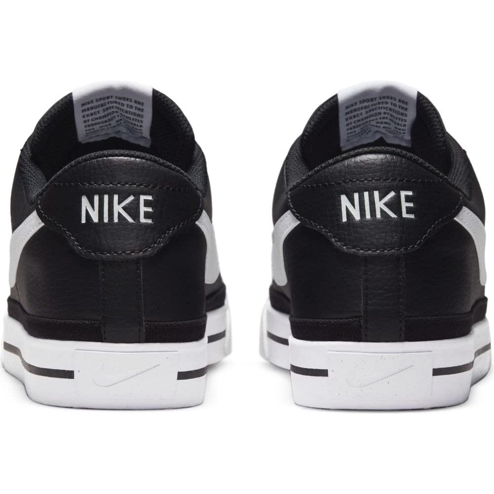 Nike Court Legacy Next Nature - Men's Black White Shoe Deals Outlet