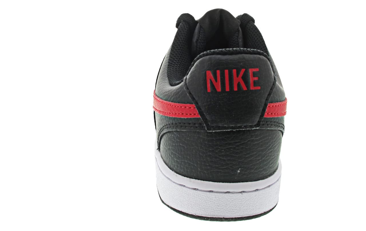 Nike Court Vision Low - Men's Black University Red White Shoe Deals Outlet