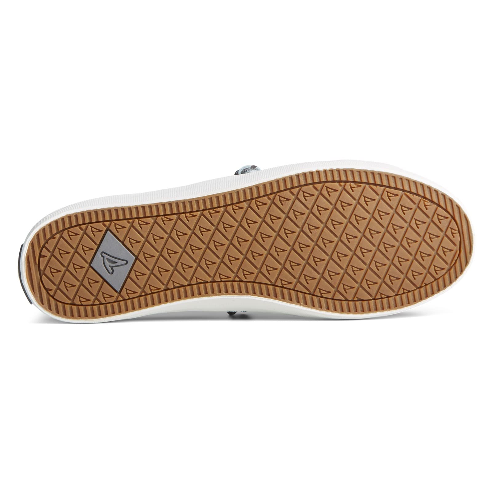 Sperry Crest Vibe Metallic Leather - Women's Silver Camo Shoe Deals Outlet