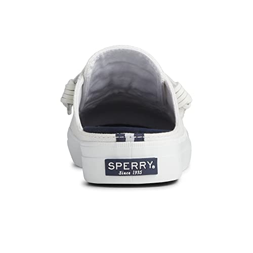 Sperry Crest Vibe Mule - Women's White Shoe Deals Outlet