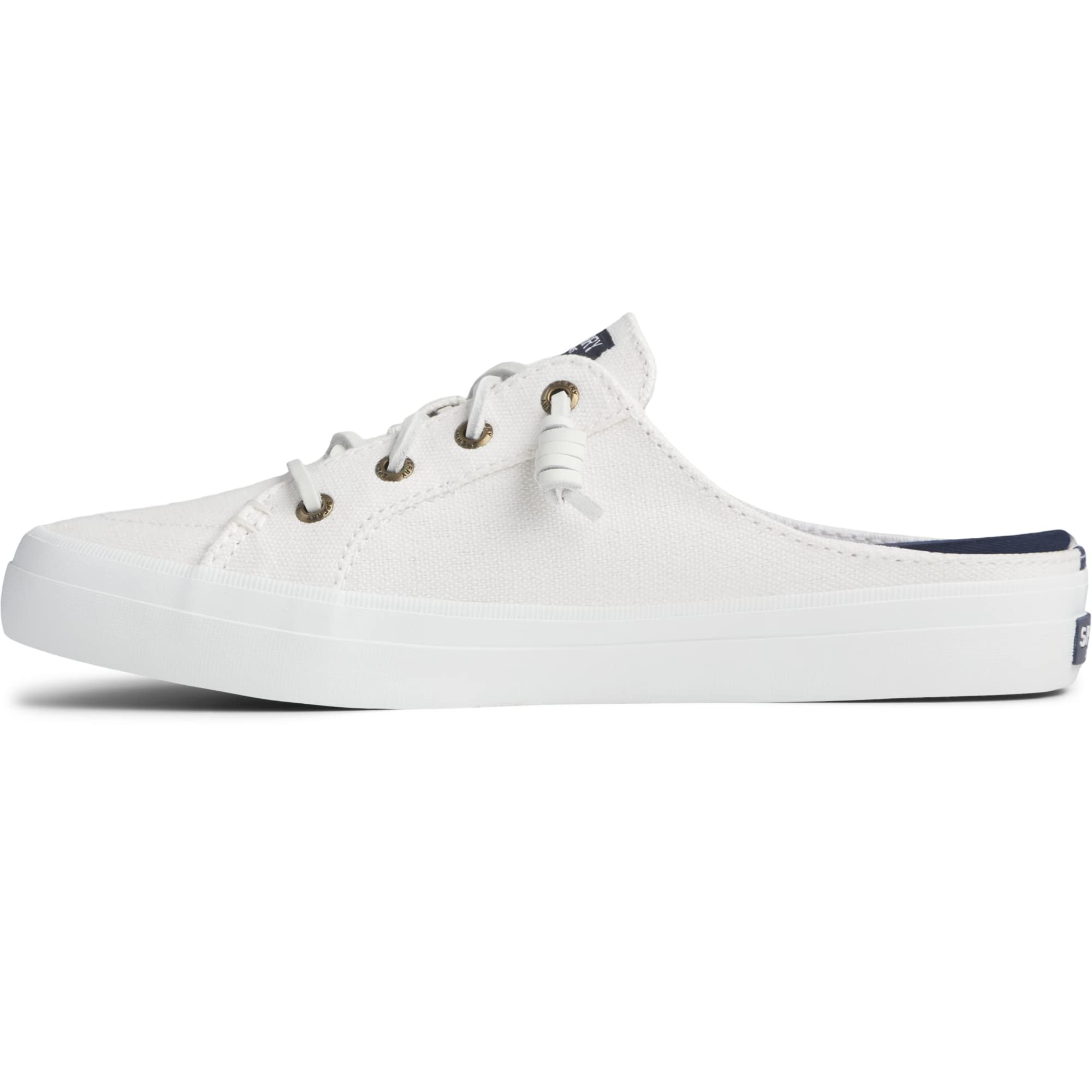 Sperry Crest Vibe Mule - Women's White Shoe Deals Outlet