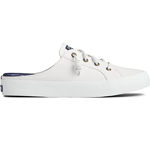 Sperry Crest Vibe Mule - Women's White Shoe Deals Outlet