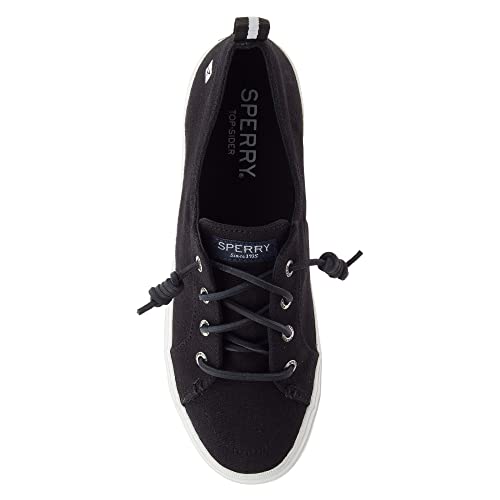 Sperry Crest Vibe Sneaker - Women's Black Shoe Deals Outlet