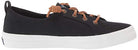 Sperry Crest Vibe Sneaker - Women's Black Twill Shoe Deals Outlet