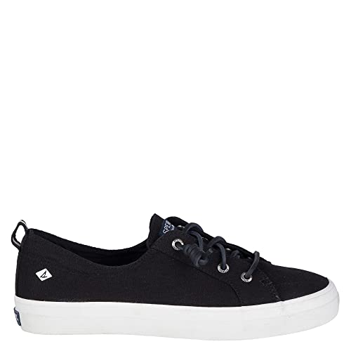 Sperry Crest Vibe Sneaker - Women's Black Shoe Deals Outlet