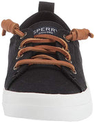 Sperry Crest Vibe Sneaker - Women's Black Twill Shoe Deals Outlet