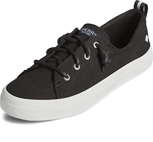 Sperry Crest Vibe Sneaker - Women's Black Shoe Deals Outlet