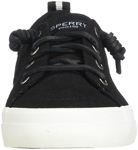 Sperry Crest Vibe Sneaker - Women's Black Shoe Deals Outlet