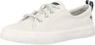 Sperry Crest Vibe Sneaker - Women's Linen White Shoe Deals Outlet