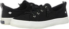 Sperry Crest Vibe Sneaker - Women's Black Shoe Deals Outlet