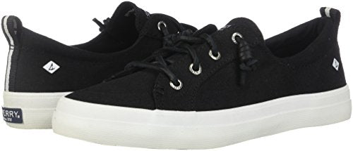 Sperry Crest Vibe Sneaker - Women's Black Shoe Deals Outlet