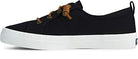 Sperry Crest Vibe Sneaker - Women's Black Twill Shoe Deals Outlet