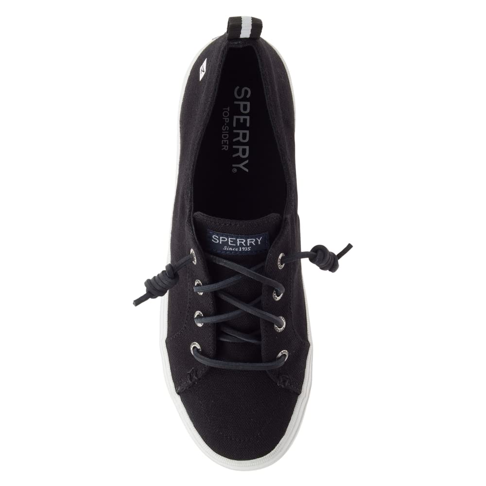 Sperry Crest Vibe Sneaker - Women's Black Shoe Deals Outlet