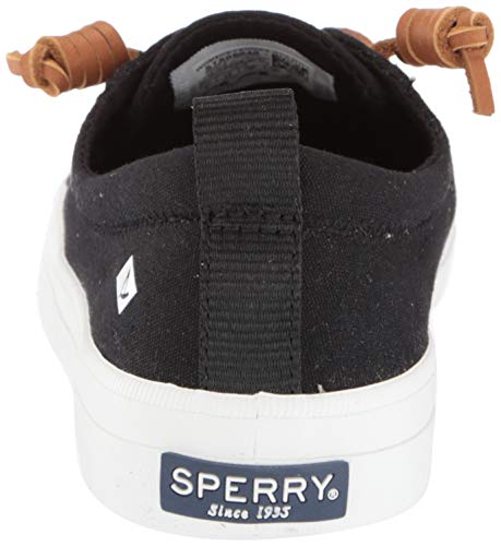 Sperry Crest Vibe Sneaker - Women's Black Twill Shoe Deals Outlet