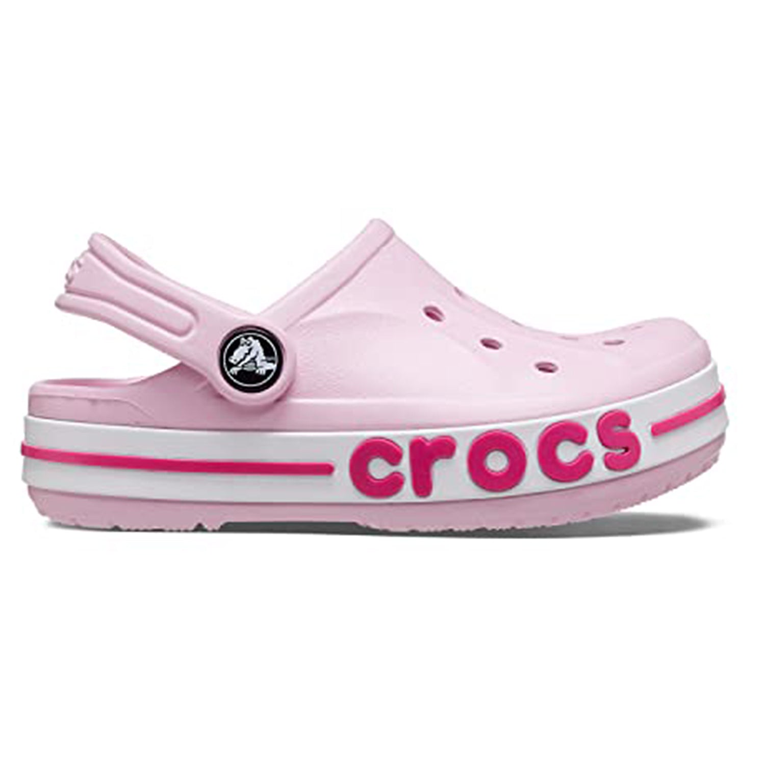 Crocs Crocband Baya Clog - Kids Ballerina Pink/Candy Pink Shoe Deals Outlet