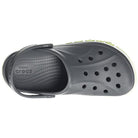 Crocs Crocband Baya Clog - Kids Slate Grey/Lime Punch Shoe Deals Outlet