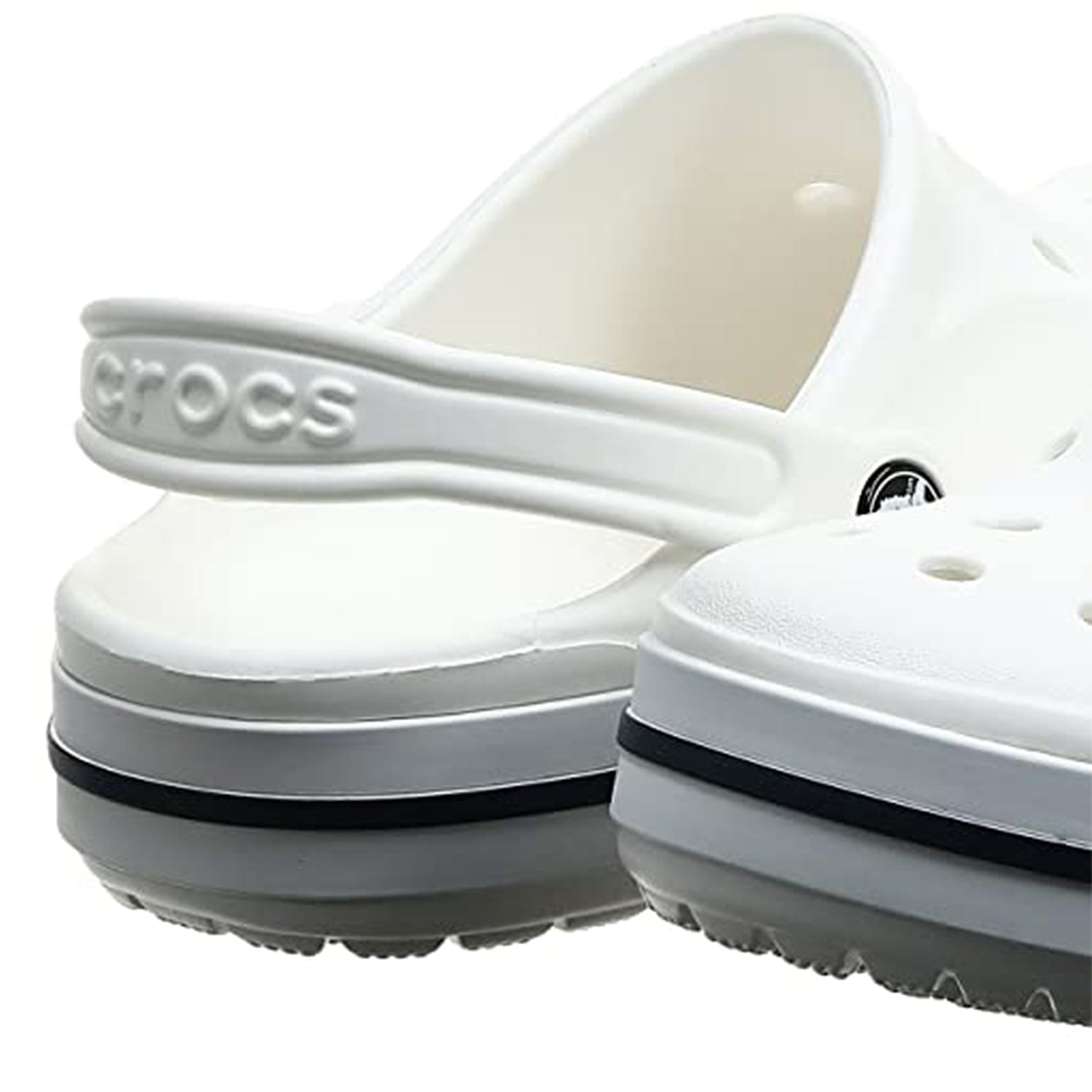 Crocs Crocband Baya Clog - Unisex White/Navy Shoe Deals Outlet