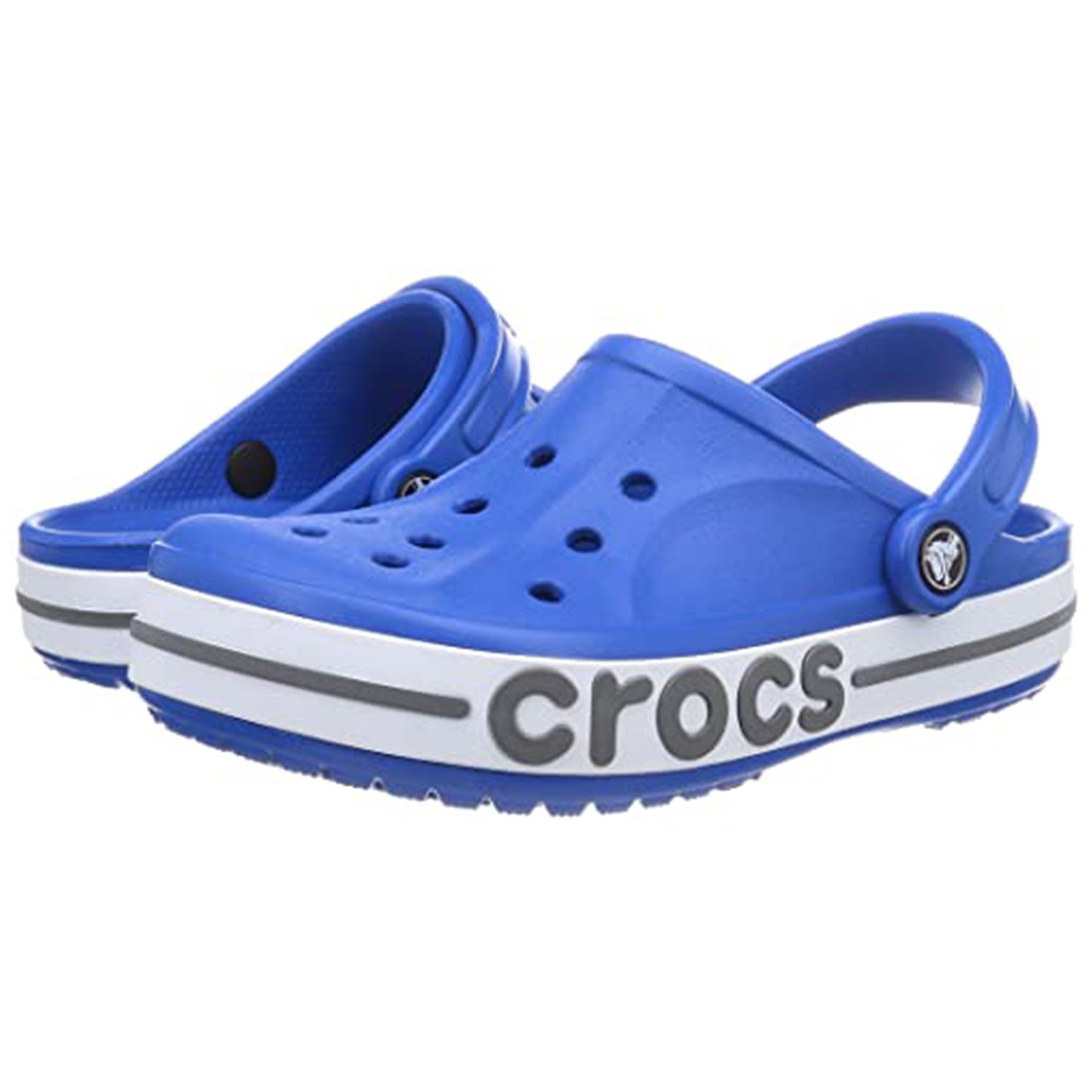 Crocs Crocband Baya Clog - Unisex Bright Cobalt/Slate Grey Shoe Deals Outlet