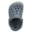 Crocs Crocband Baya Clog - Unisex Charcoal/Volt Green Shoe Deals Outlet