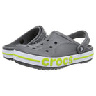 Crocs Crocband Baya Clog - Unisex Slate Grey/Lime Punch Shoe Deals Outlet